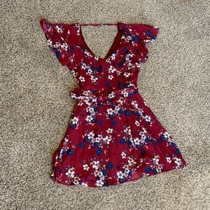 Flower Mini Dress